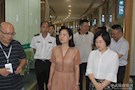 向艳艳带队深入穿紫河街道 进行安全生产检查